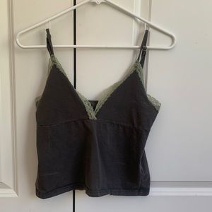 Brandy Melville Lace-trim Tank